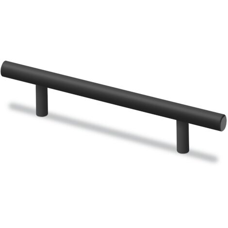 Stangengriff Hale, •–• 192, L 252 mm, H 35 mm, ø 12 mm, Schwarz matt