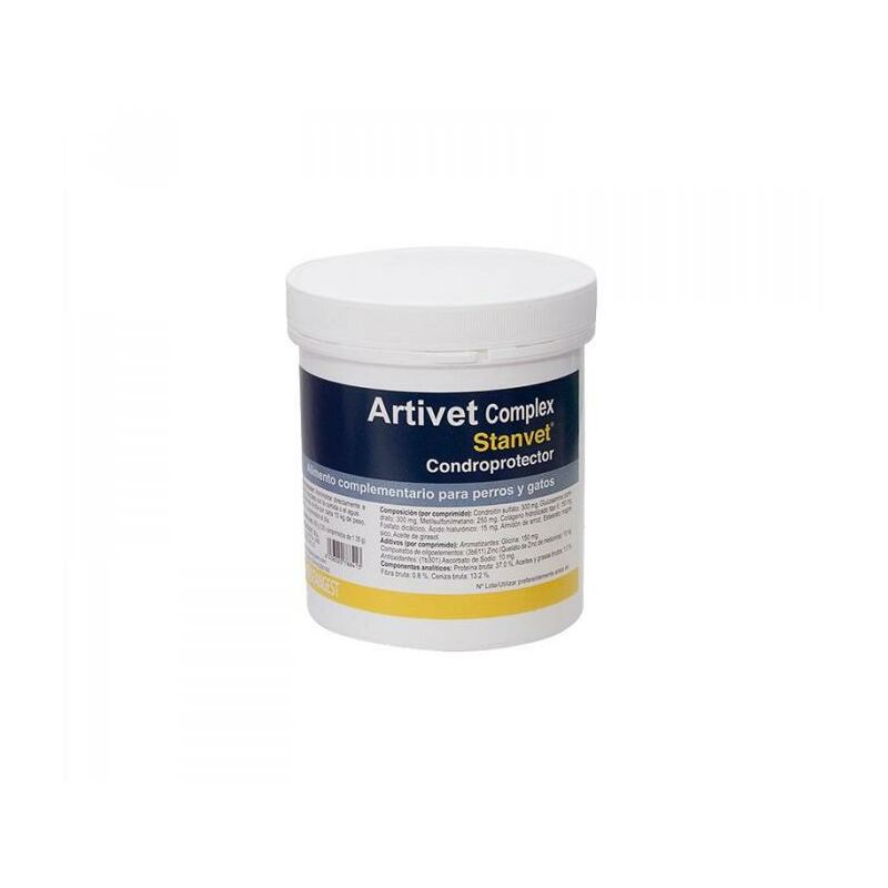 

Stangest - Artivet Complex Condroprotector para Perros y Gatos Apoya la Lubricación y protege articulaciones 300 Comp