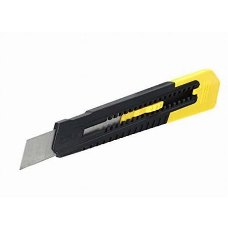 Stanley 0-10-151 Cutter Sm18 160 Mm, Nero Giallo