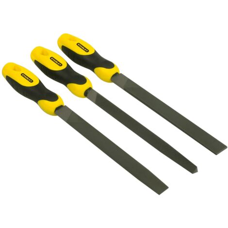 STANLEY® 0-22-464 Handled File Set, 3 Piece STA022464