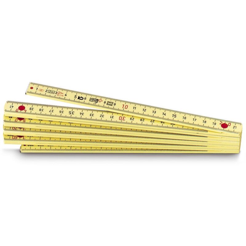 Mesure pliante synthétique - 2m x 15mm