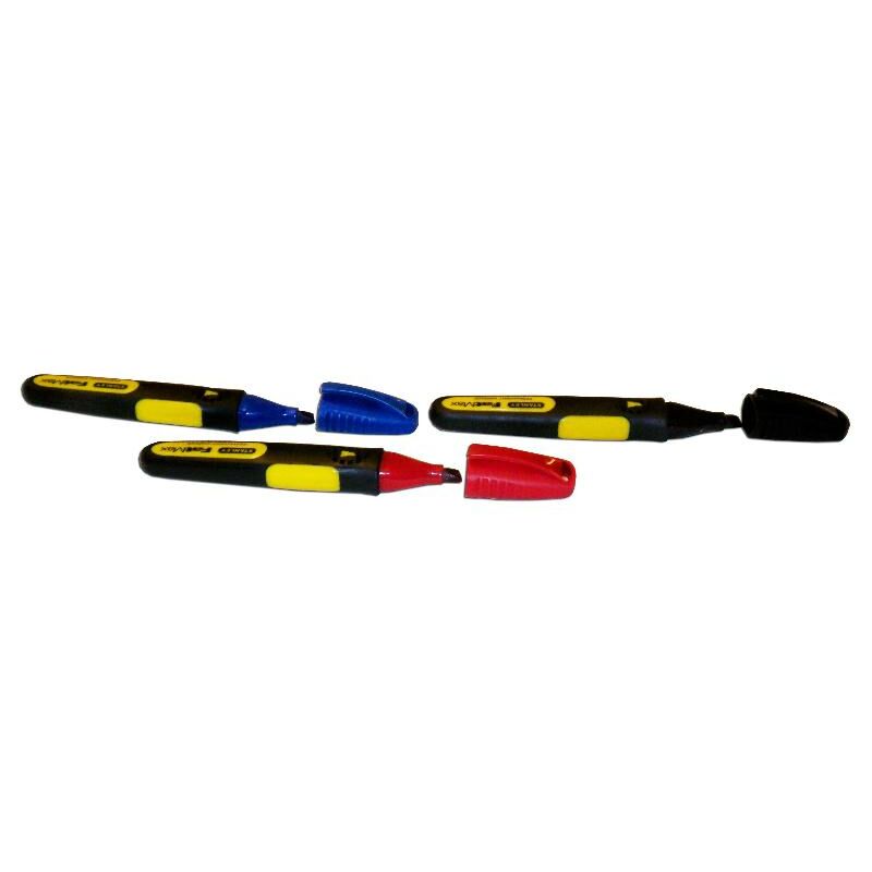 

stanley marcador fatmax punta biselada ne-ro-az- 0-47-315 3und - Mibricotienda