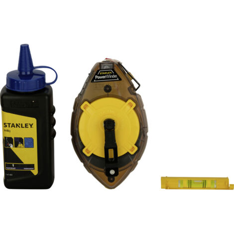 STANLEY 0-47-465 Powerwinder Tracker-Set mit blauer Pulverflasche 30 m