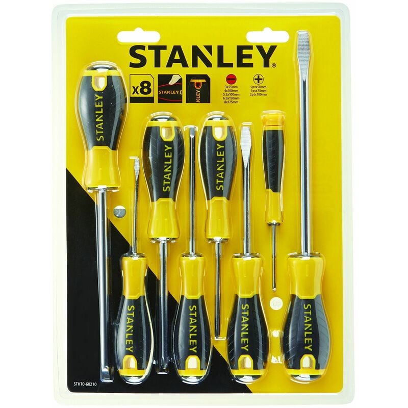 0-60-210 Essential Screwdriver Set, 8 Piece sl/ph STA060210