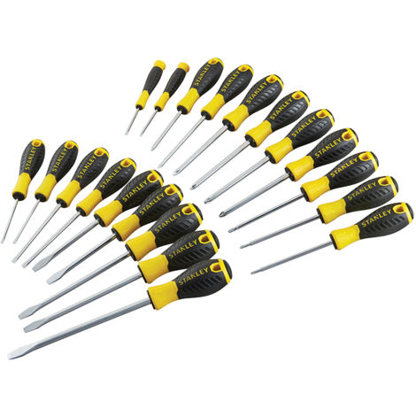 STANLEY® 0-60-213 Essential Screwdriver Set, 20 Piece STA060213