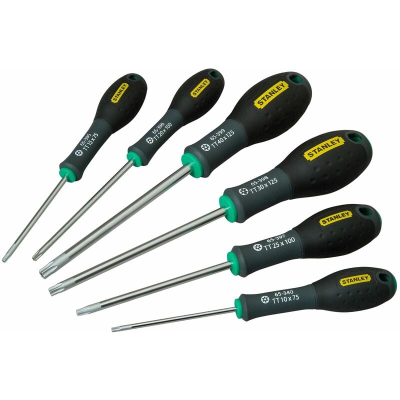 

Stanley ® - Stanley 0-65-099 Juego de destornilladores FatMax® - Juego 6 Piezas Torx Inviolable