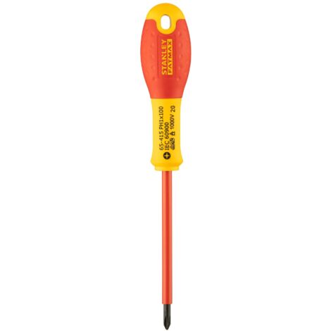 Stanley 0-65-415 Schraubendreher FatMax isol. PH1 100mm