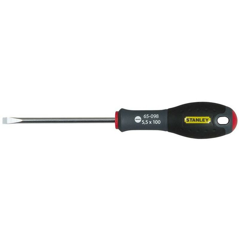 

STANLEY 0-65-098 - Destornillador plano fatmax mecanico 5.5 x100 mm
