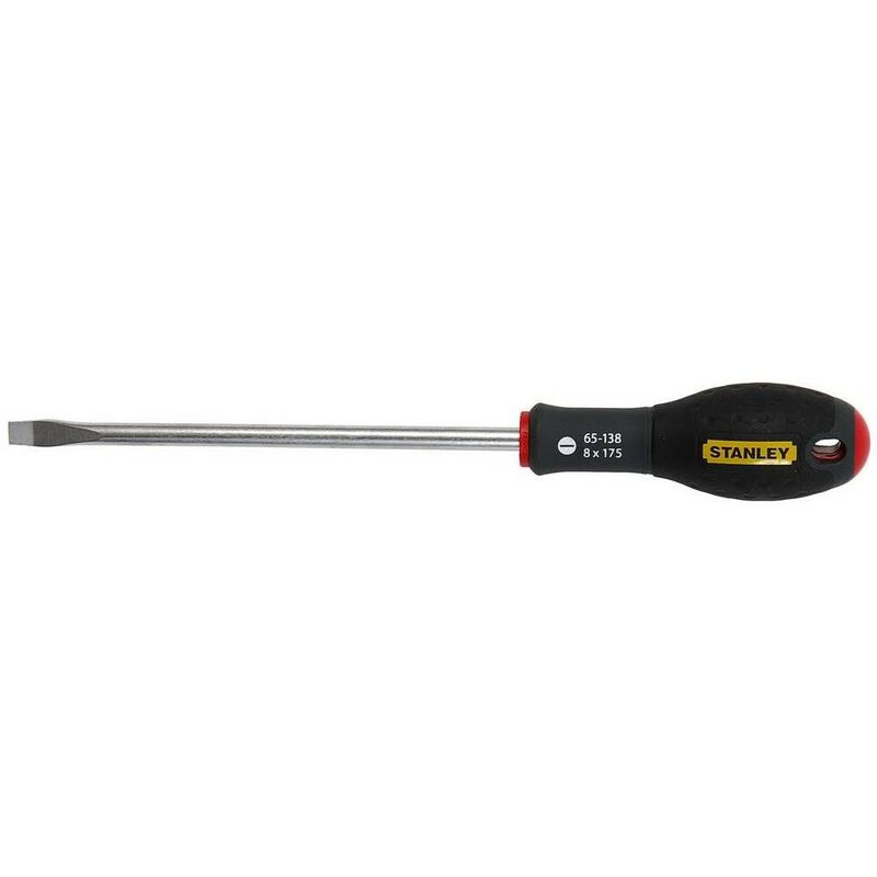 

0-65-138 - Destornillador plano fatmax mecanico 8 x 175 mm - Stanley
