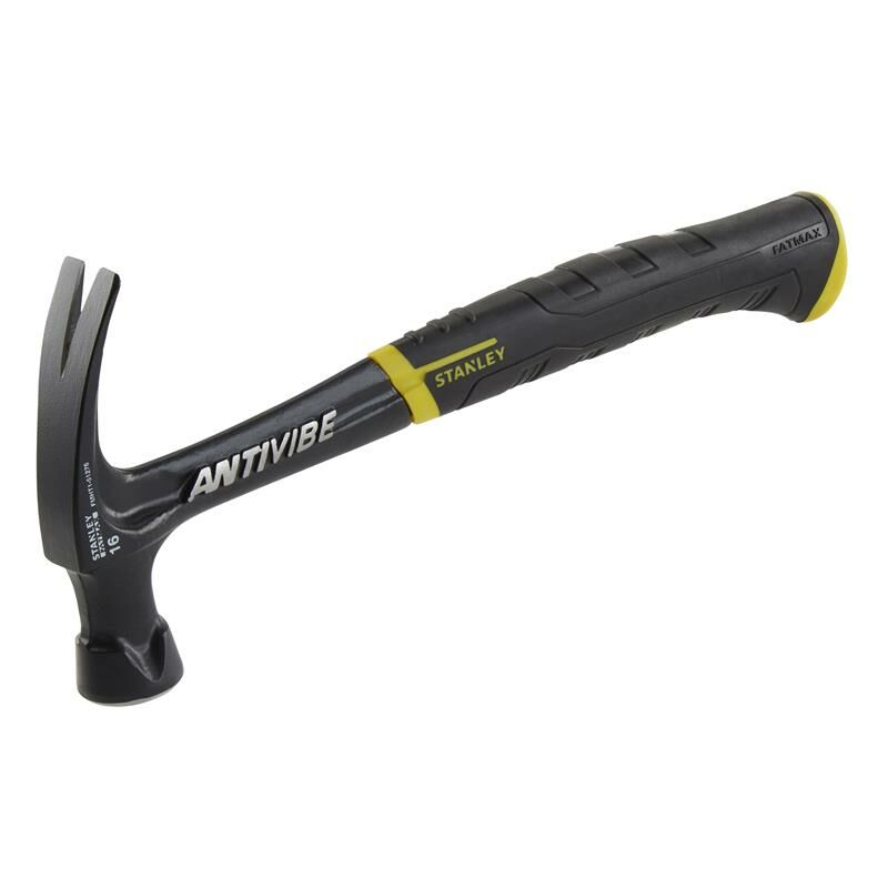 Stanley - FatMax Anti-vibe Steel Shaft 16oz Claw Hammer