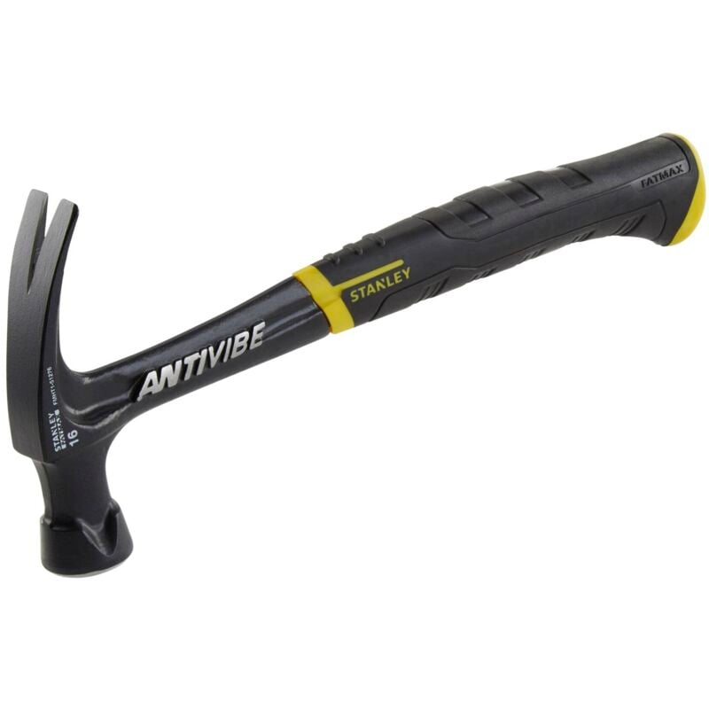 Stanley - STA151276 FatMax Antivibe All Steel Rip Claw Hammer 450g (16oz) 1-51-276