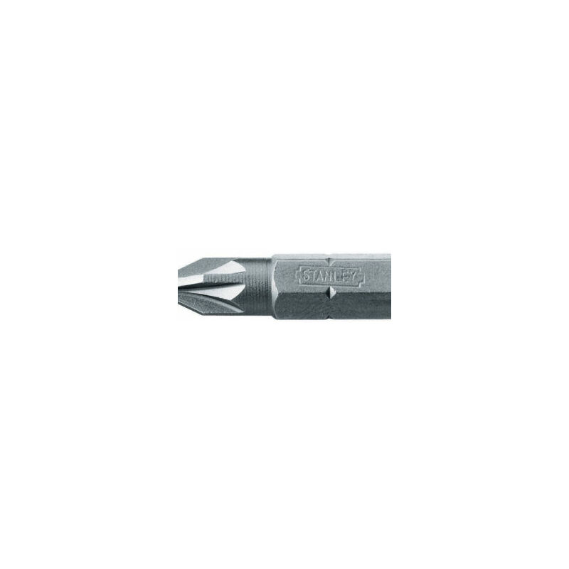 1-68-949 PZ2 25mm Bit 1/4' Hex, Pack of 25 - Stanley