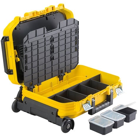 Stanley 1-72-383 FatMax Wheeled Technicians Case Suitcase Tool Box STA172383