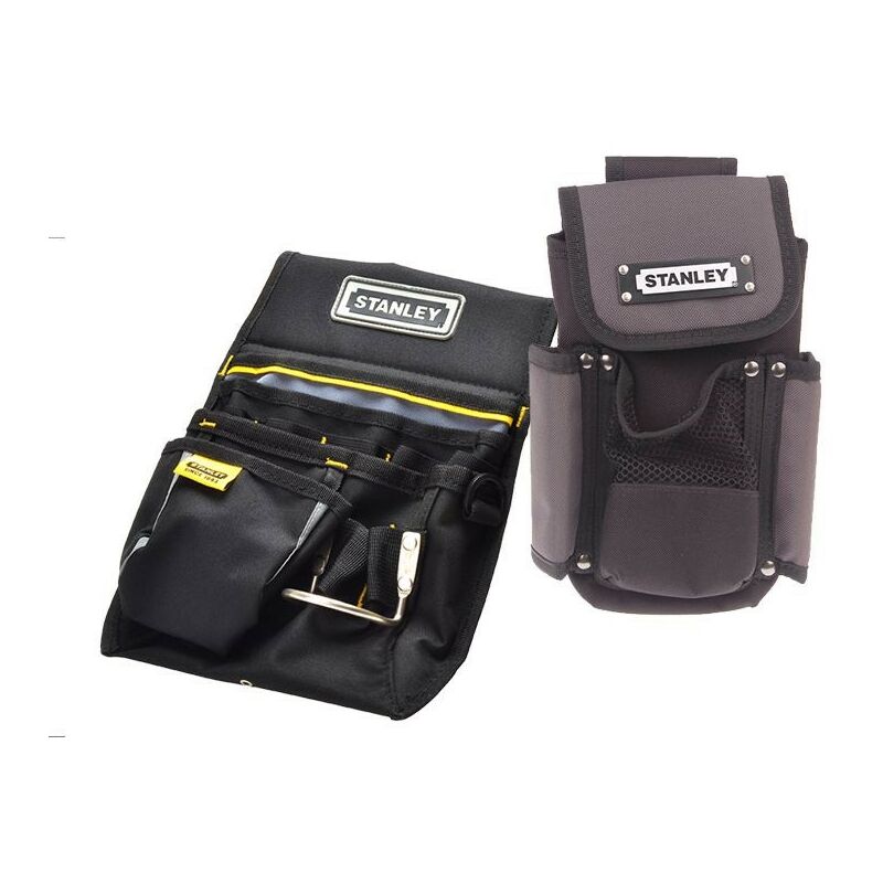 Stanley - 1-93-329 Utility Tool Holder Pouch 9in & 1-96-181 sta196181 Tool Pouch