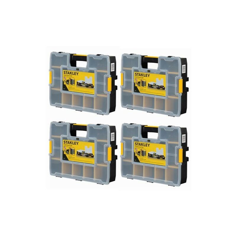 Stanley 1-94-745 Sortmaster Organiser Four Pack Connectable STA194745