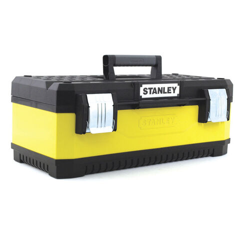 Boîte à Outils en Métal et Plastique Travaux de Bricolage 20/26 Pouces Stanley