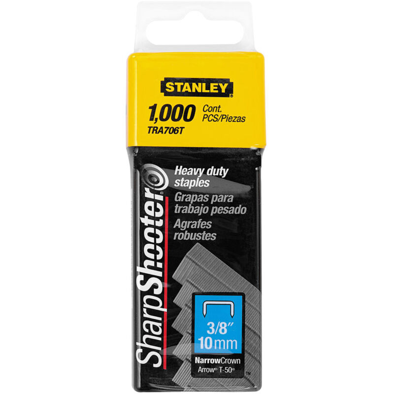 

Grapa tipo G 10MM 1000 Unidades - Stanley