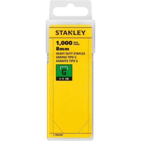 Stanley 1-TRA705T accessorio per chiodatrici e pinzatrici Assortimento di morsetti, bulloni e chiodi