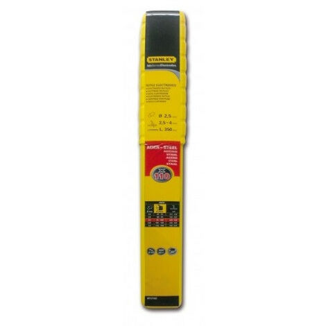 Stanley - 110 électrodes rutiles acier Ø2,5X350