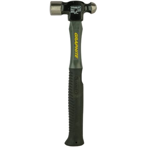 Stanley 154716 - Martello con penna tonda, in grafite, 454 g