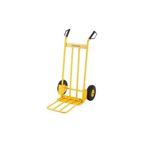 STANLEY 177524 - Diable professionnel - Charge Max 250 kg - 100% acier -  Jaune et Noir