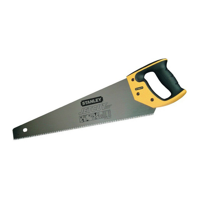 

Sierra de mano JETCUT® hoja gruesa L.550mm 7 ZpZ galvanización gruesa STANLEY