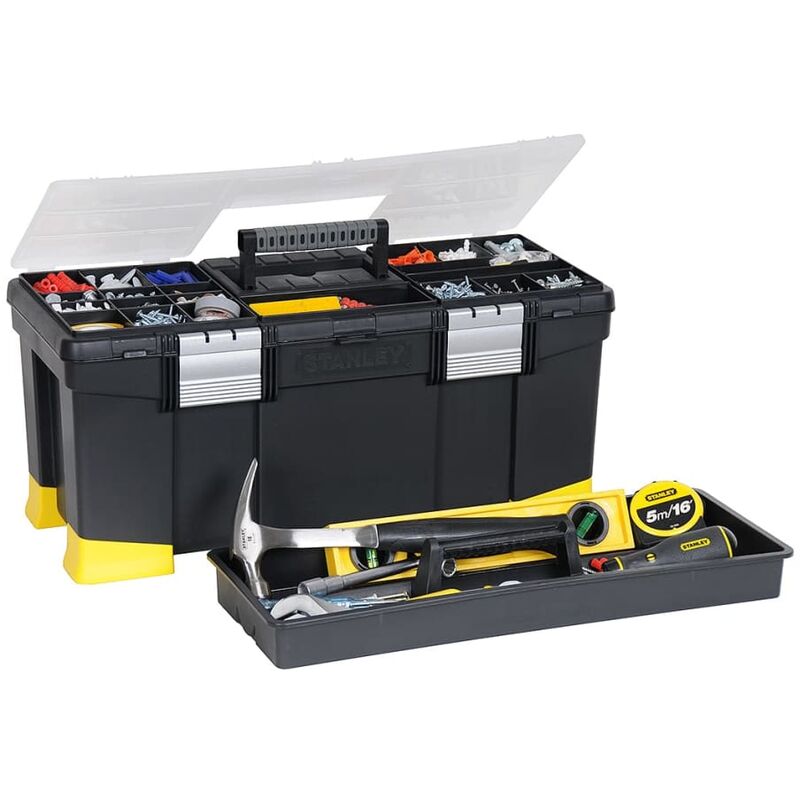 

Stanley ® - Stanley 22 Pulgadas Con Organizador A Tamaño Completo - Negro