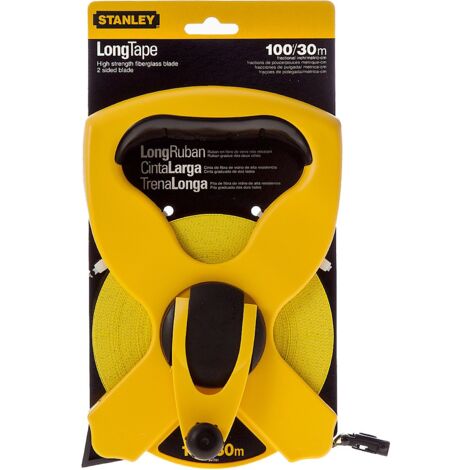 Stanley 234791 Rotella metrica - metro a nastro 30 metri fibra di vetro