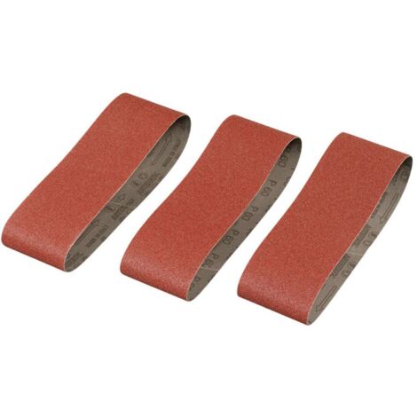 Stanley 3 bandes abrasives 75x533 grain 60 sta33186-xj
