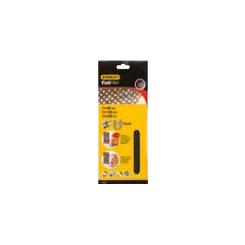 3 fogli velcro grana 80 STA39002 - Stanley