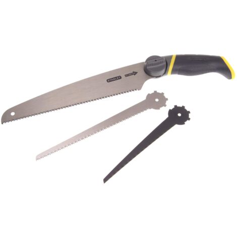 Stanley 3 in 1 Pull Compass Saw Metal Hacksaw Multi Position 0-20-092 STA020092