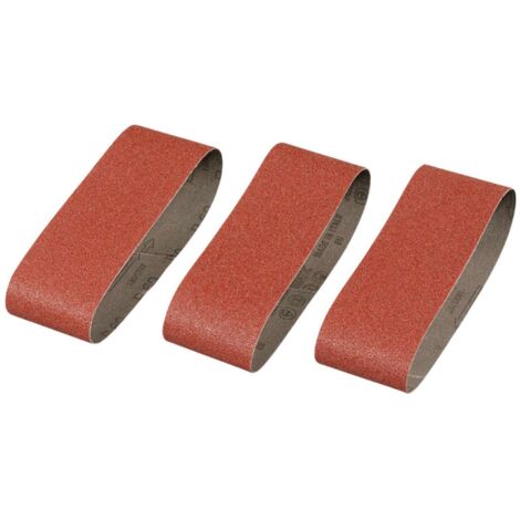 STANLEY - 3 NASTRI ABRASIVI GRANA 60 60X400MM