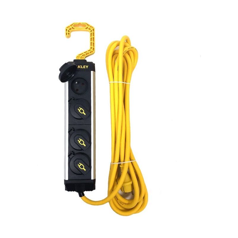 [JAMAIS UTILISE] Multiprise - Stanley - 5 Meter