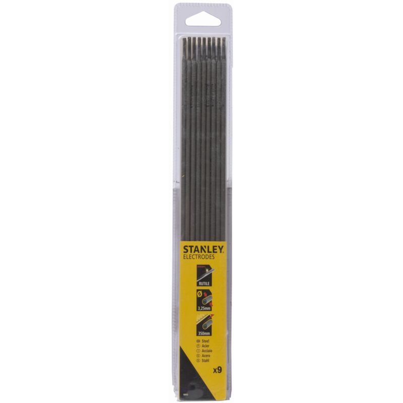 Électrode 3 25x 350mm 9pcs Stanley
