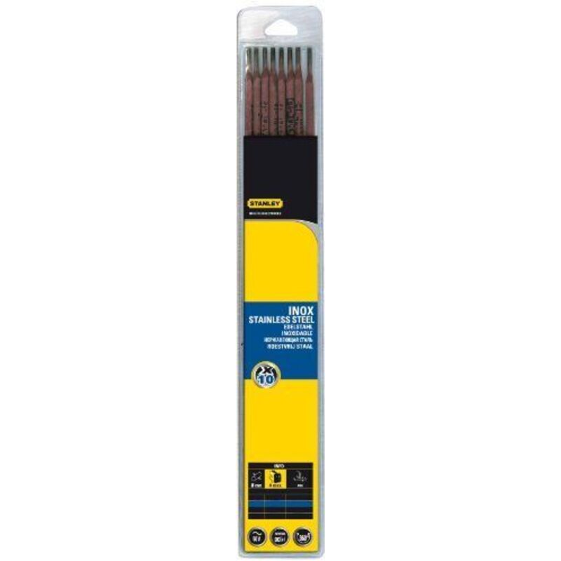Electrode inox ø2.5 mm x .300 mm Stanley 10 pièces - vue 3