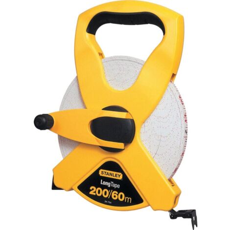 Stanley 60M Fibreglass Tape Measure - 13mm Wide& Durable