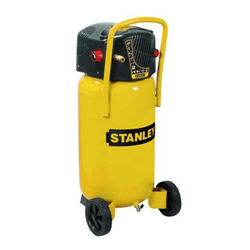 Stanley - Compresseur, compresseur d'air sans huile, vertical, 2 ch, 10 bar, cuve 50 l