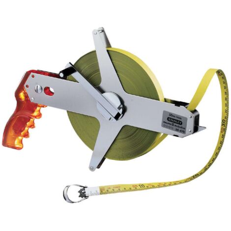Stanley Accesorios - Cinta abierta, con mango, longitud 30 m 1-34-477