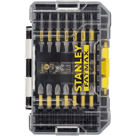Stanley Accesorios - Juego de 22 piezas de puntas de torsión, con portapuntas STA88558-XJ
