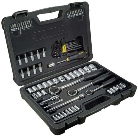 Stanley Accesorios - Juego de 80 piezas de broca y llave de tubo STHT0-73930