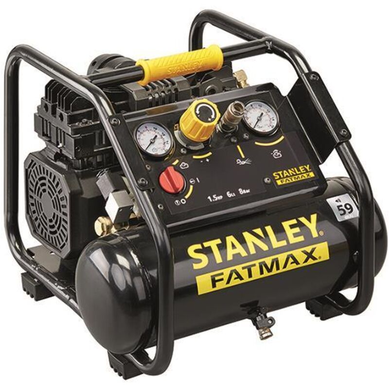 Stanley Air Compressors FMXCMS156HE FatMax SILTEK Compressor 1.5 HP 8 Bar