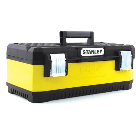 STANLEY 1-95-612 Boîte à outils vide noir, jaune