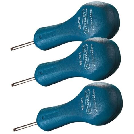 Stanley Bradawl 32mm 1 1/4in Nickel Plated STA069014 0-69-014 Triple Pack