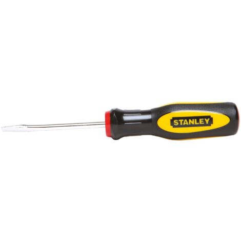 stanley cacciavite giravite basic lama parallela mm 5x75 taglio piatto fisso