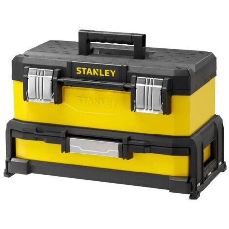 STANLEY CASSETTA-VALIGETTA PORTAUTENSILI IN METALLO 54 X 28 X 33 CM