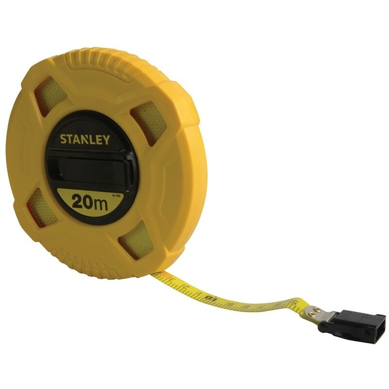 Stanley 0-34-296 Closed Case Fibreglass Long Tape 20m STA034296