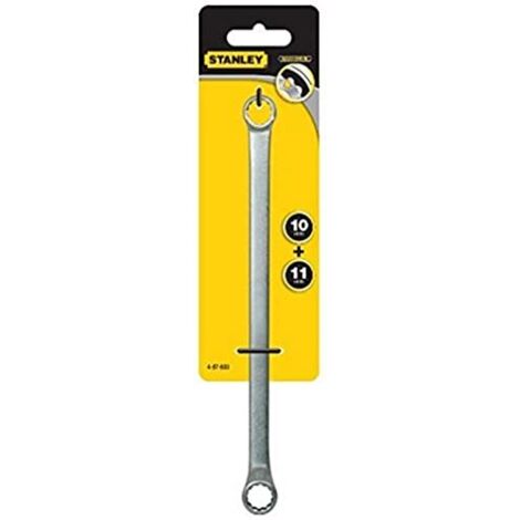 STANLEY - CHIAVE AD ANELLO POLIGONALE PIEGATA - 18X19