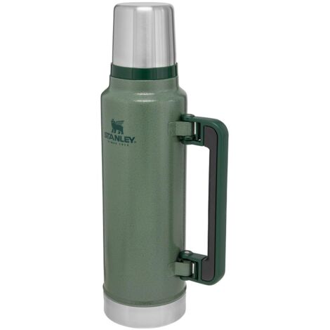 Stanley Classic Legendary Thermos 0.47L - Mantiene La Temperatura 15 Ore (Caldo/Freddo) - Borraccia Termica 500Ml - Senza BPA - Acciaio Inox - Termos - Hammertone Green