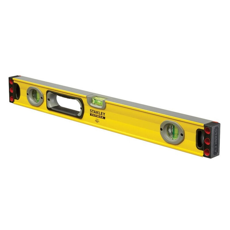 Image of Trade Shop Stanley classic wasserwaage mit multifunktion 3 blasen griff diy - -60cm -