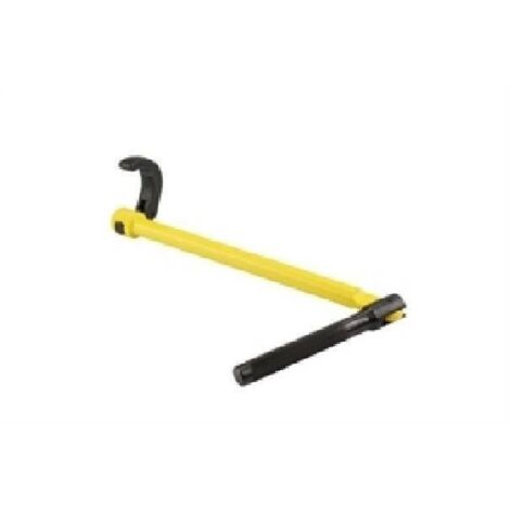 Stanley – Clé à molette 70453 – Longueur 24 cm – Ouverture 15-32 mm – Acier forgé pour plomberie – Poignée ergonomique pour espaces confinés
